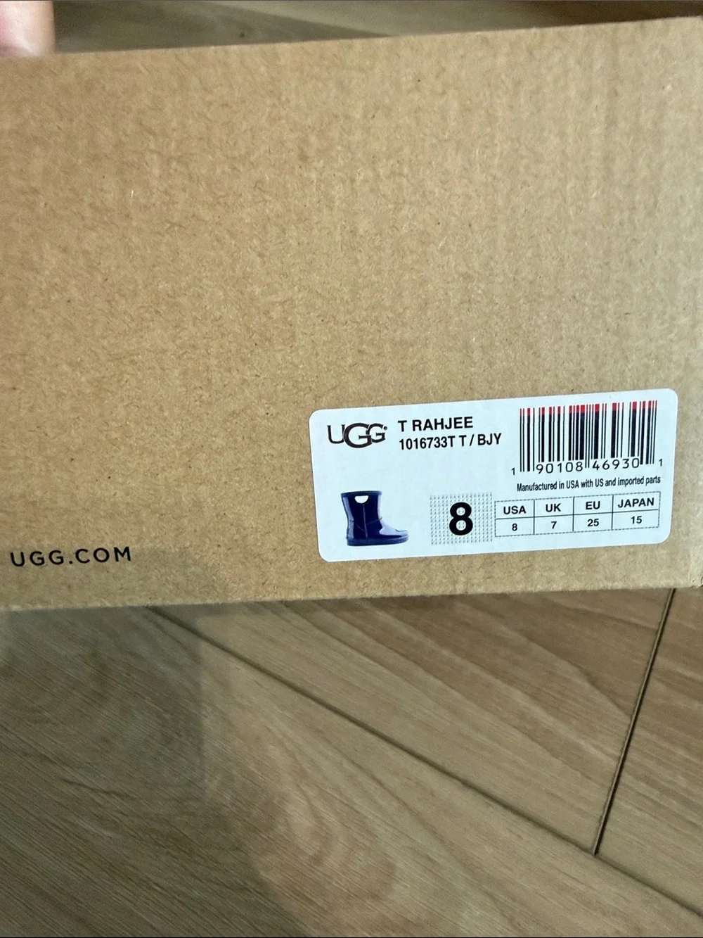 Ugg toddler Rain Boots- New in Box